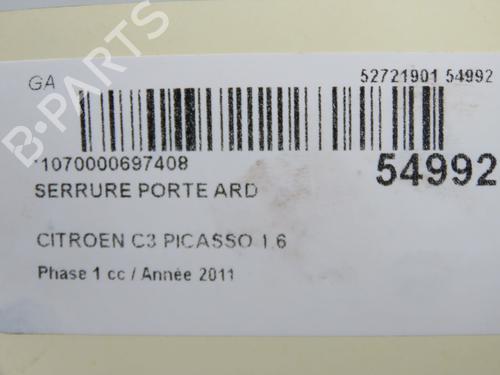 rear-right-lock-citroen-c3-picasso-sh_-2008-32332384 main image