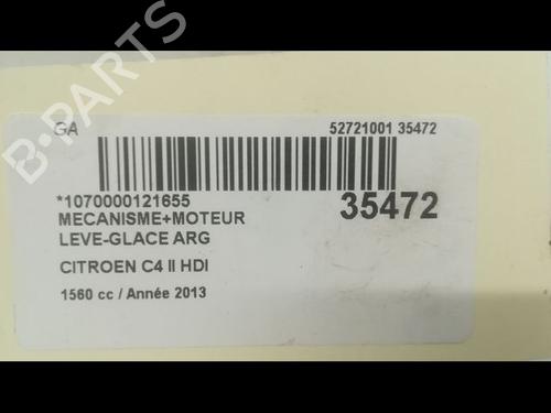 Used Rear left window mechanism CITROËN C4 II (NC_) 1.6 HDi 90 (92 hp) 9598358