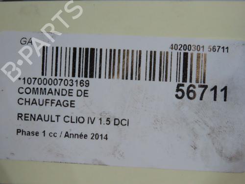 Climate control RENAULT CLIO IV (BH_) 1.5 dCi 90 | BP33836424I5 - Image 5