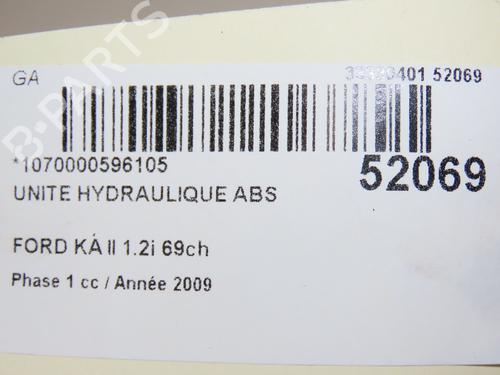 Used ABS pump FORD KA (RU8) 1.2 (69 hp) 28801628