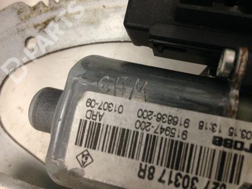Rear right window mechanism RENAULT SCÉNIC III (JZ0/1_) 1.5 dCi | BP9594593C25 
