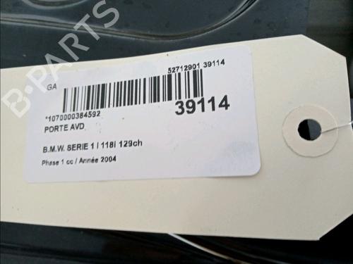Used Right front door BMW 1 (E87) 118 d (122 hp) 11102435