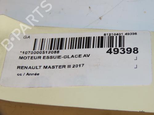 Used Front wiper motor RENAULT MASTER III Van (FV) 2.3 dCi 145 FWD (FV0E, FV0F, FV0H, FV02, FV0M, FV0S,... (146 hp) 16781522