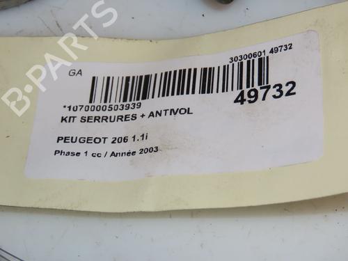Electronic module PEUGEOT 206 Hatchback (2A/C) 1.1 i | BP16781321M83