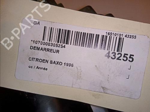 Used Starter CITROËN SAXO (S0, S1) 1.5 D (57 hp) 11820752