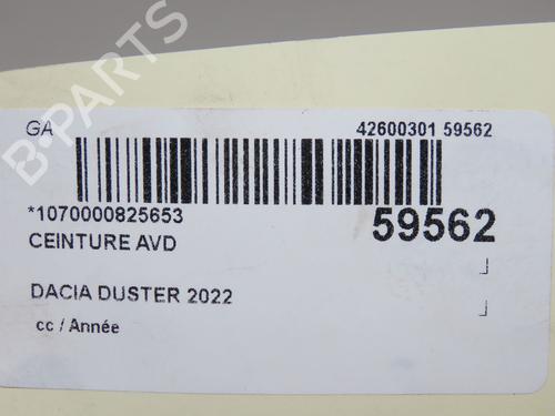 Front right seatbelt DACIA DUSTER (HM_) 1.3 TCe 130 (HMMF) | BP40241035I25 - Image 7