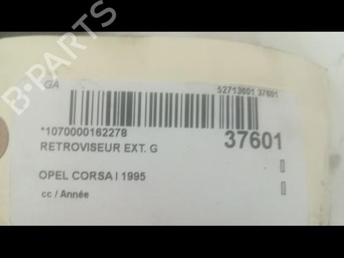 Used Left mirror OPEL CORSA B (S93) 1.5 D (F08, F68, M68) (50 hp) 9601395