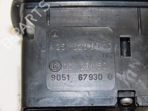 Left front window switch MERCEDES-BENZ M-CLASS (W164) ML 320 CDI 4-matic (164.122) | BP18415156I27 