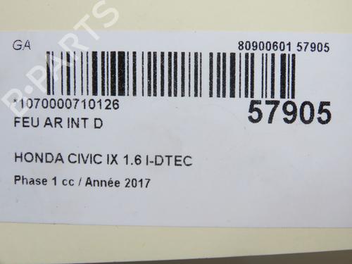 Right tailgate light HONDA CIVIC IX (FK) 1.6 i-DTEC (FK3) | BP36958620C80 - Image 4
