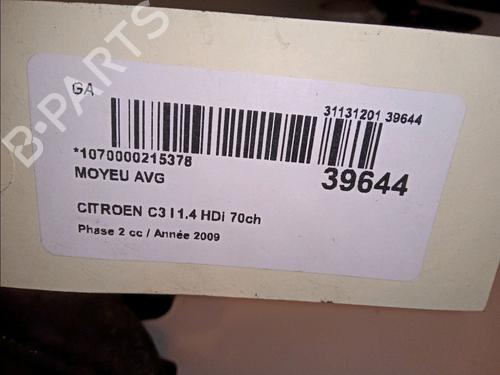 Used Right front steering knuckle CITROËN C3 I (FC_, FN_) 1.4 HDi (68 hp) 14876110