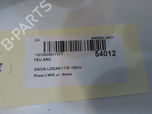 Left taillight DACIA LOGAN MCV (KS_) 1.6 16V Hi-Flex | BP33836511C34 - Image 5