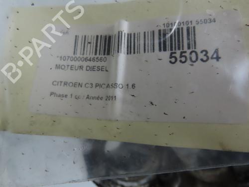 Used Engine CITROËN C3 Picasso (SH_) 1.6 HDI 90 (92 hp) 31324615