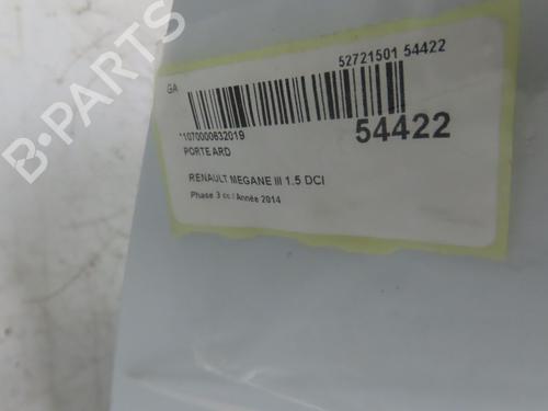 Right rear door RENAULT MEGANE III Hatchback (BZ0/1_, B3_) 1.5 dCi (BZ1G, BZ1W, BZ0R) | BP28831879C5 