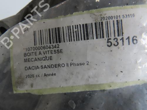 Gearbox DACIA SANDERO II 1.0 LPG (B8ML) | BP28967294M3