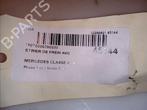 Used Left front brake caliper MERCEDES-BENZ A-CLASS (W168) A 170 CDI (168.008) (90 hp) 14878532