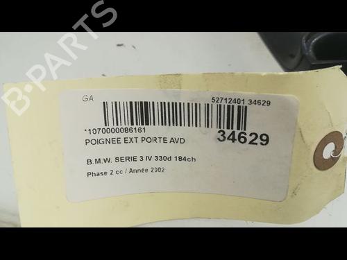 Used Front right exterior door handle BMW 3 (E46) 330 d (184 hp) 9596495