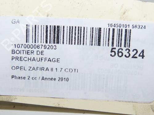 Used Electronic module Electronic module OPEL ZAFIRA / ZAFIRA FAMILY B (A05) 1.7 CDTI (M75) (125 hp) 32872880 32872880