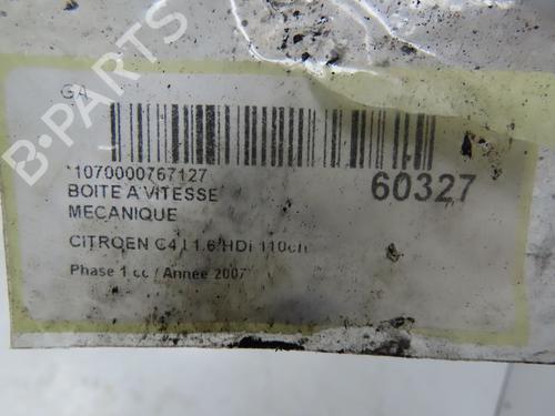 Used Gearbox Gearbox CITROËN C4 I (LC_) 1.6 HDi (109 hp) 40162902 40162902