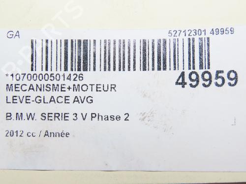 Front left window mechanism BMW 3 (F30, F80) 335 i | BP22535515C22 