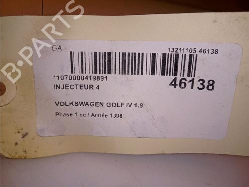 Used Injector Injector VW GOLF IV (1J1) 1.9 TDI (90 hp) 14950255 14950255