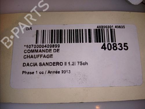 Climate control DACIA SANDERO  | BP15742275I5 