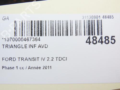 Querlenker rechts vorne FORD TRANSIT Van (FA_ _) 2.2 TDCi | BP28967530M13 