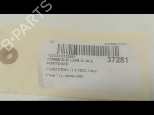 Used Right rear window switch FORD FOCUS C-MAX (DM2) 1.6 TDCi (109 hp) 9600809