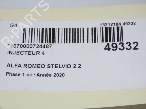 Injector ALFA ROMEO STELVIO (949_) 2.2 D (949.AXC1A) | BP32691157M100 - Image 5