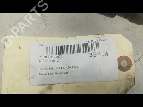 Used Injector Injector CITROËN C3 II (SC_) 1.4 HDi 70 (SC8HZC, SC8HR0, SC8HP4) (68 hp) 9598988 9598988