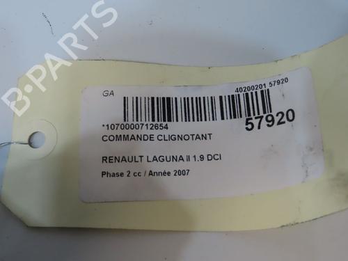 Used Steering column stalk Steering column stalk RENAULT LAGUNA II (BG0/1_) 1.9 dCi (BG1A, BG1V) (130 hp) 33744794 33744794