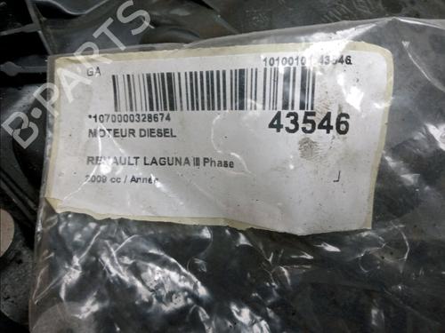 Motor RENAULT LAGUNA III (BT0/1) 2.0 dCi GT (BT11, BT1E, BT1N) (178 hp) 11098570