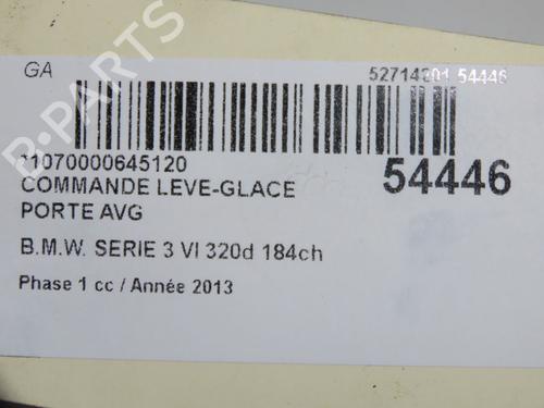Left front window switch BMW 3 Touring (F31) 320 d | BP36396156I27  - Image 5