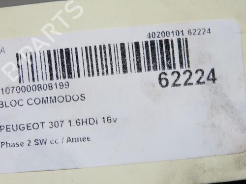 Used Steering column stalk Steering column stalk PEUGEOT 307 SW (3H) 1.6 HDI 110 (109 hp) 40050819 40050819