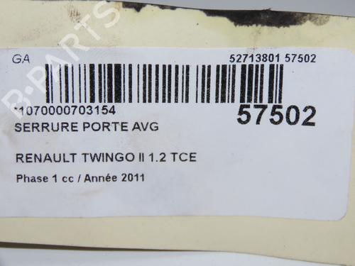 Front left lock RENAULT TWINGO II (CN0_) 1.2 TCe 100 (CN0P) | BP33417802C98 - Image 7
