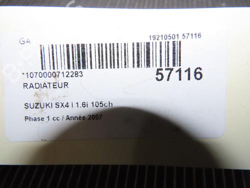 Water radiator SUZUKI SX4 (EY, GY) 1.6 VVT (RW416, YA21S) | BP37083252M31 - Image 4
