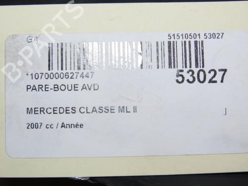 Wheel arch MERCEDES-BENZ M-CLASS (W164) ML 320 CDI 4-matic (164.122) | BP28830999C56 