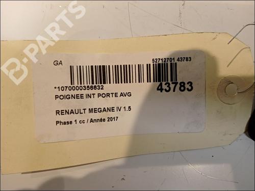 Front left interior door handle RENAULT MEGANE IV Grandtour (K9A/M/N_) 1.5 dCi 90 | BP11102405I13 