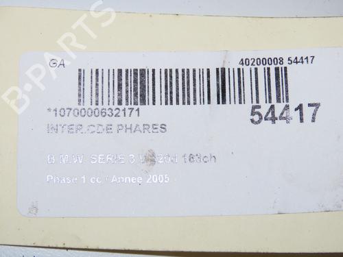 Comutador luzes Comutador luzes BMW 3 (E90) 320 d (163 hp) 33008054 33008054
