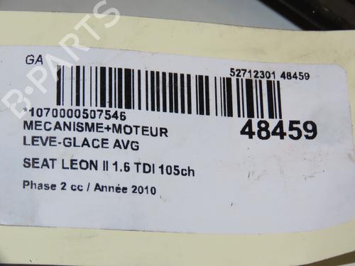 Front left window mechanism SEAT LEON (1P1) 1.6 TDI | BP17868447C22 