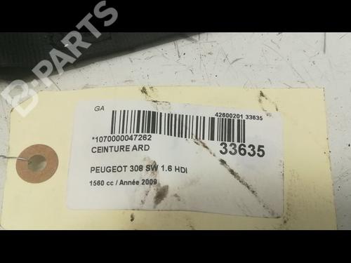 Rear right belt tensioner PEUGEOT 308 SW I (4E_, 4H_) 1.6 HDi | BP9750513C90 