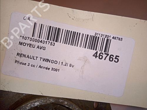 Used Right front steering knuckle Right front steering knuckle RENAULT TWINGO I (C06_) 1.2 (C066, C068) (58 hp) 23173398 23173398