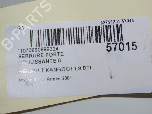 Used Rear left lock RENAULT KANGOO (KC0/1_) 1.9 dTi (KC0U) (80 hp) 31155141