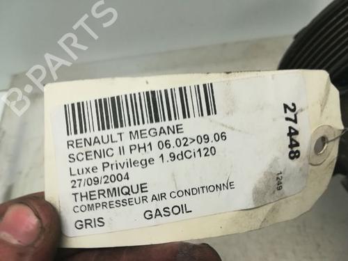 Used AC compressor RENAULT SCÉNIC II (JM0/1_) 1.9 dCi (JM0G, JM12, JM1G, JM2C) (120 hp) 23172207