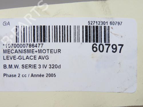 front-left-window-mechanism-bmw-3-e46-1997-1998-1999-2000-2001-2002-2003-2004-2005-40050852 main image