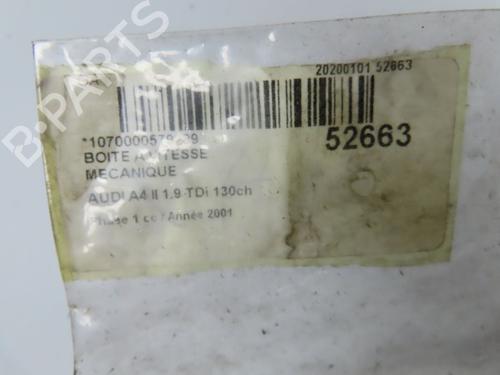 Gearkasse AUDI A4 B6 (8E2) 1.9 TDI (130 hp) 28829431