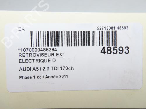 right-mirror-audi-a5-8t3-2007-2008-2009-2010-2011-2012-2013-2014-2015-2016-2017-35773011 main image