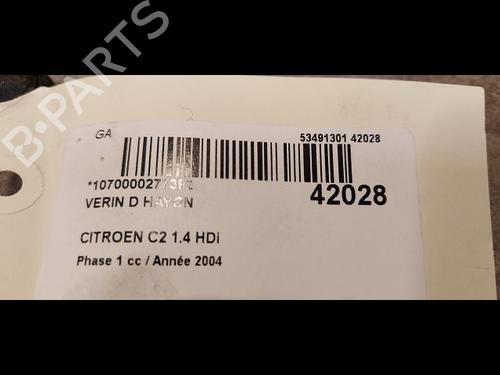 Used Tailgate lift support CITROËN C2 (JM_) 1.4 HDi (68 hp) 14880026