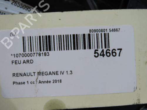 Right taillight RENAULT MEGANE IV Hatchback (B9A/M/N_) 1.3 TCe 140 (B9NB) | BP38713763C35 - Image 5