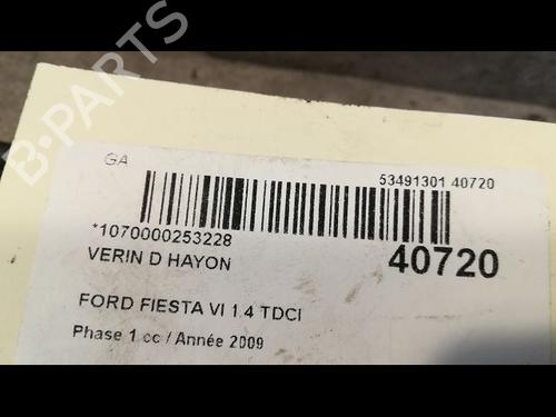 Tailgate lift support FORD FIESTA VI (CB1, CCN) 1.4 TDCi | BP14879962C138 