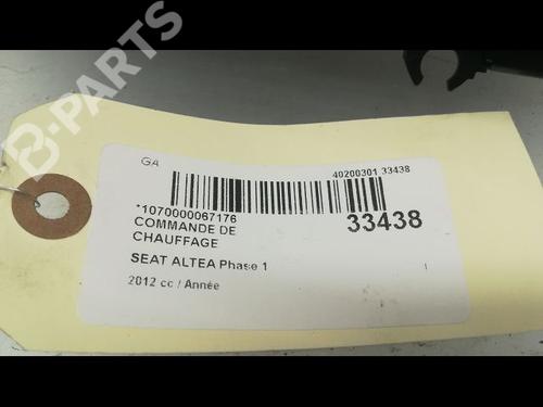 Climate control SEAT ALTEA XL (5P5, 5P8) 2.0 TDI 16V | BP9595527I5 